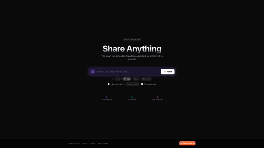 zlib.lol homepage